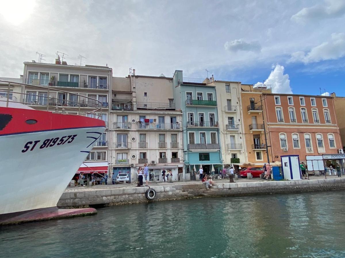 Le Petit Bijou Sete, Quatre Appartements Au Centre Ville, Trois Avec Vue Canal Exterior foto